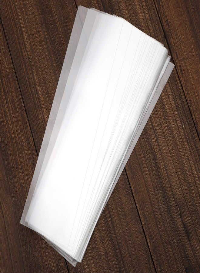 Nobranded 100 pcs Clear 3" x 11" Flat Cello Cellophane Bags Poly Treat Bags 2.8 mils for Gift Wrapping, Bakery, Cookie, Candies, Toast, Dessert, Party Favors Packaging with Color Twist Ties - Image 2